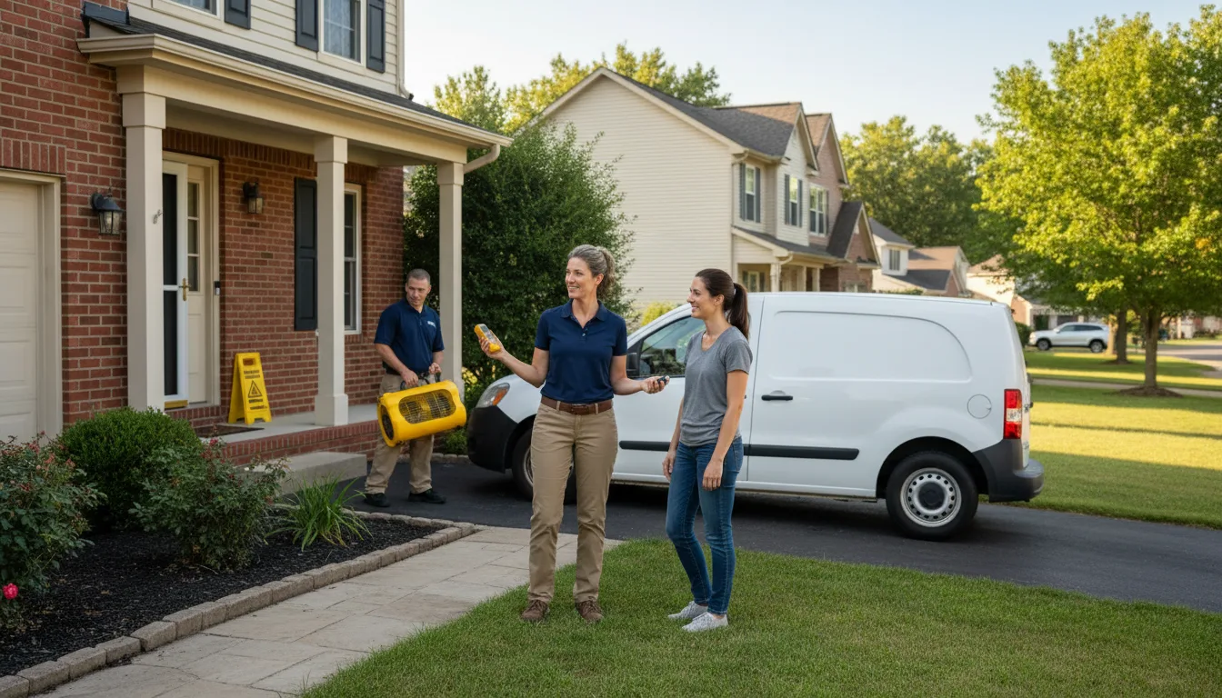 Water restoration image for Home Water Damage Repair in Winston, MO